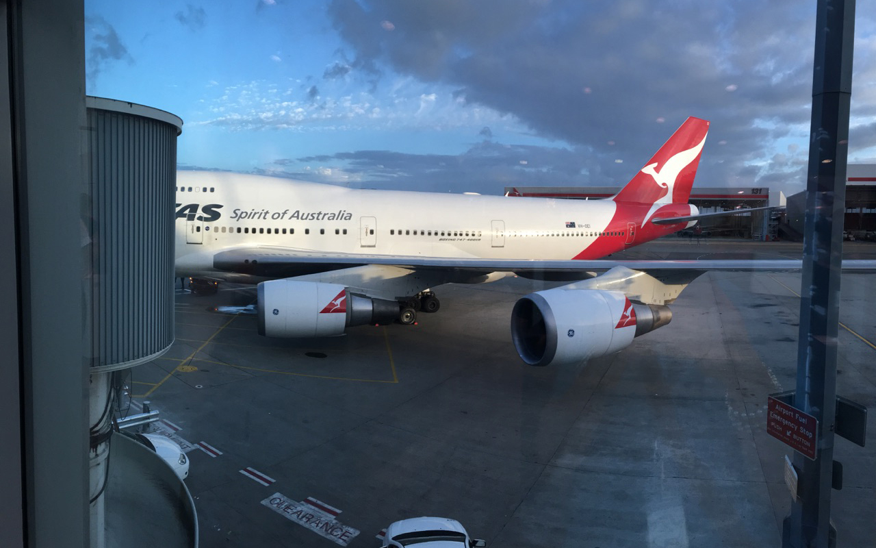 Antarktis-Überflug ex Australien