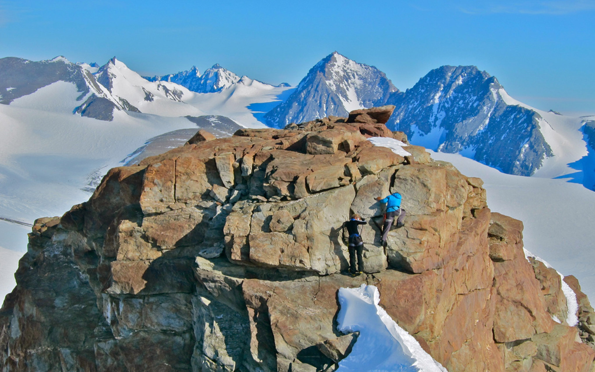 Innere Antarktis – Bergsteigen ex Chile