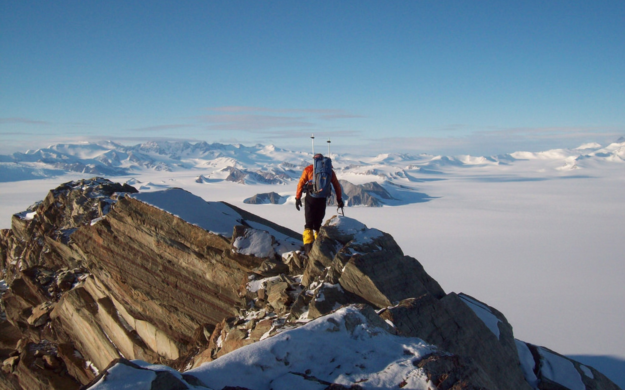 Innere Antarktis – Bergsteigen ex Chile