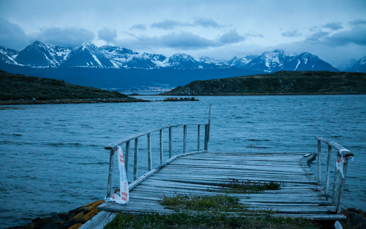 Antarktische Halbinsel (King George Island) – Flug ex Lakutaia Lodge (Feuerland/Chile)