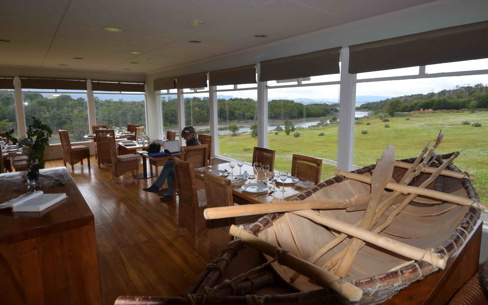 Antarktische Halbinsel (King George Island) – Flug ex Lakutaia Lodge (Feuerland/Chile)
