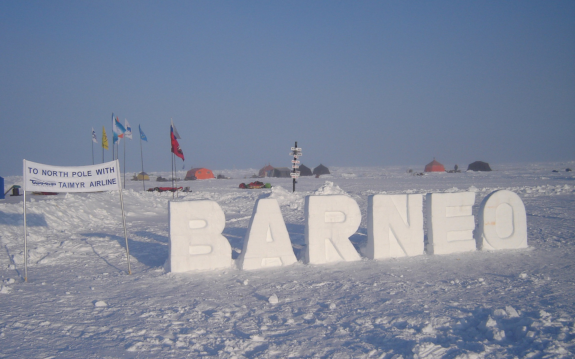 Nordpol per Hundeschlitten ex Murmansk (last degree)