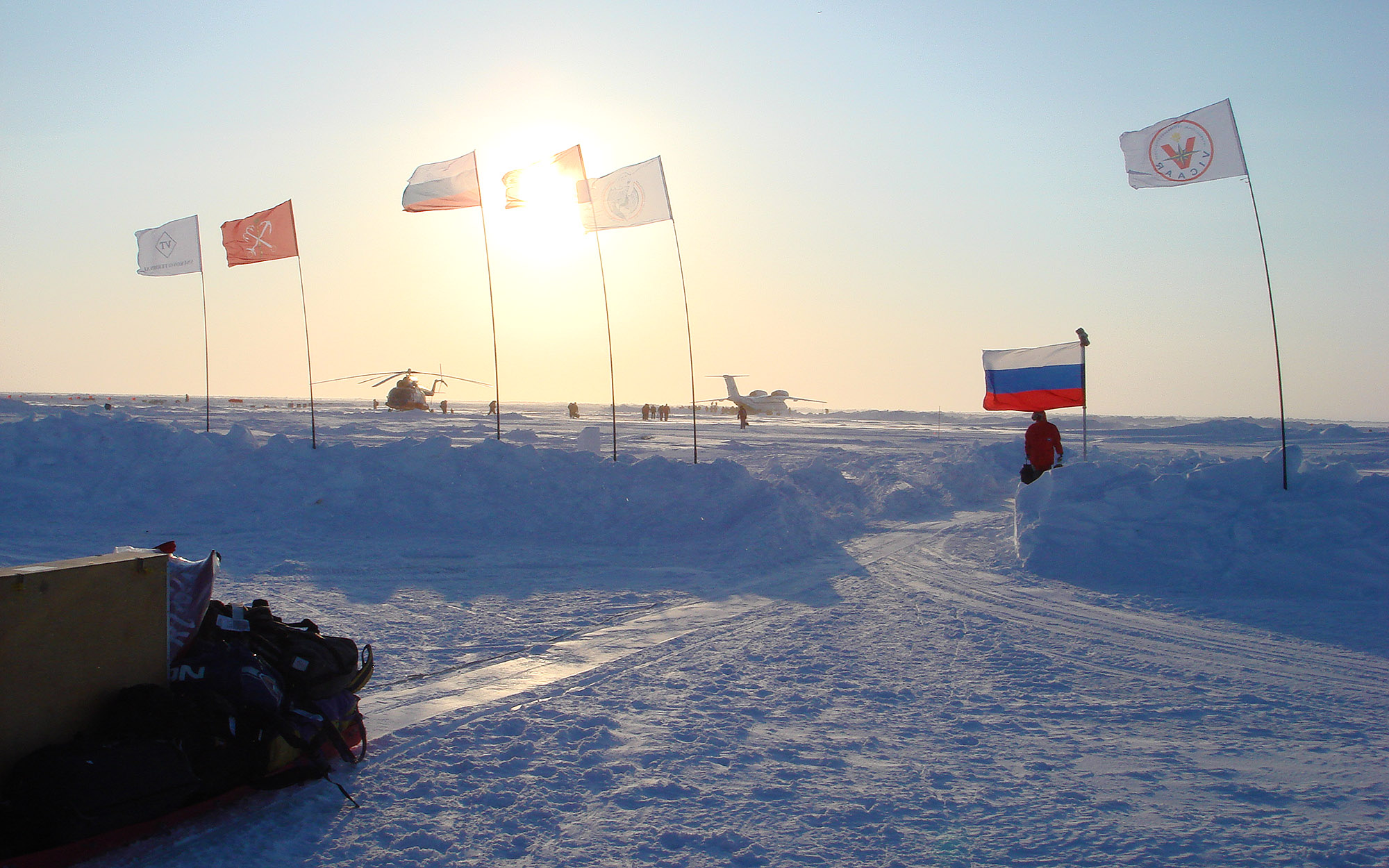 Nordpol per Hundeschlitten ex Murmansk (last degree)
