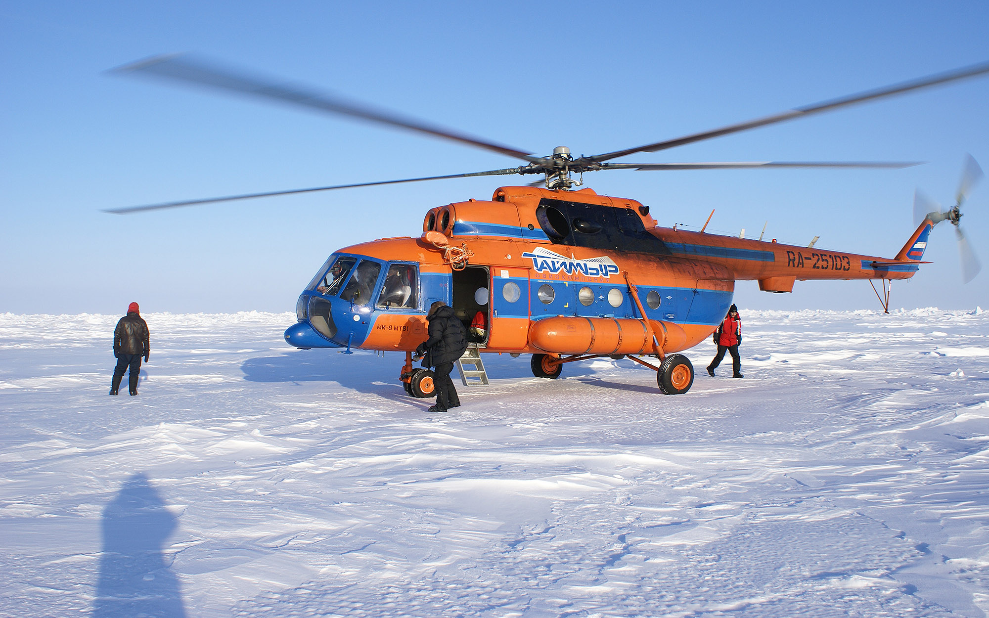 Nordpol per Hundeschlitten ex Murmansk (last degree)