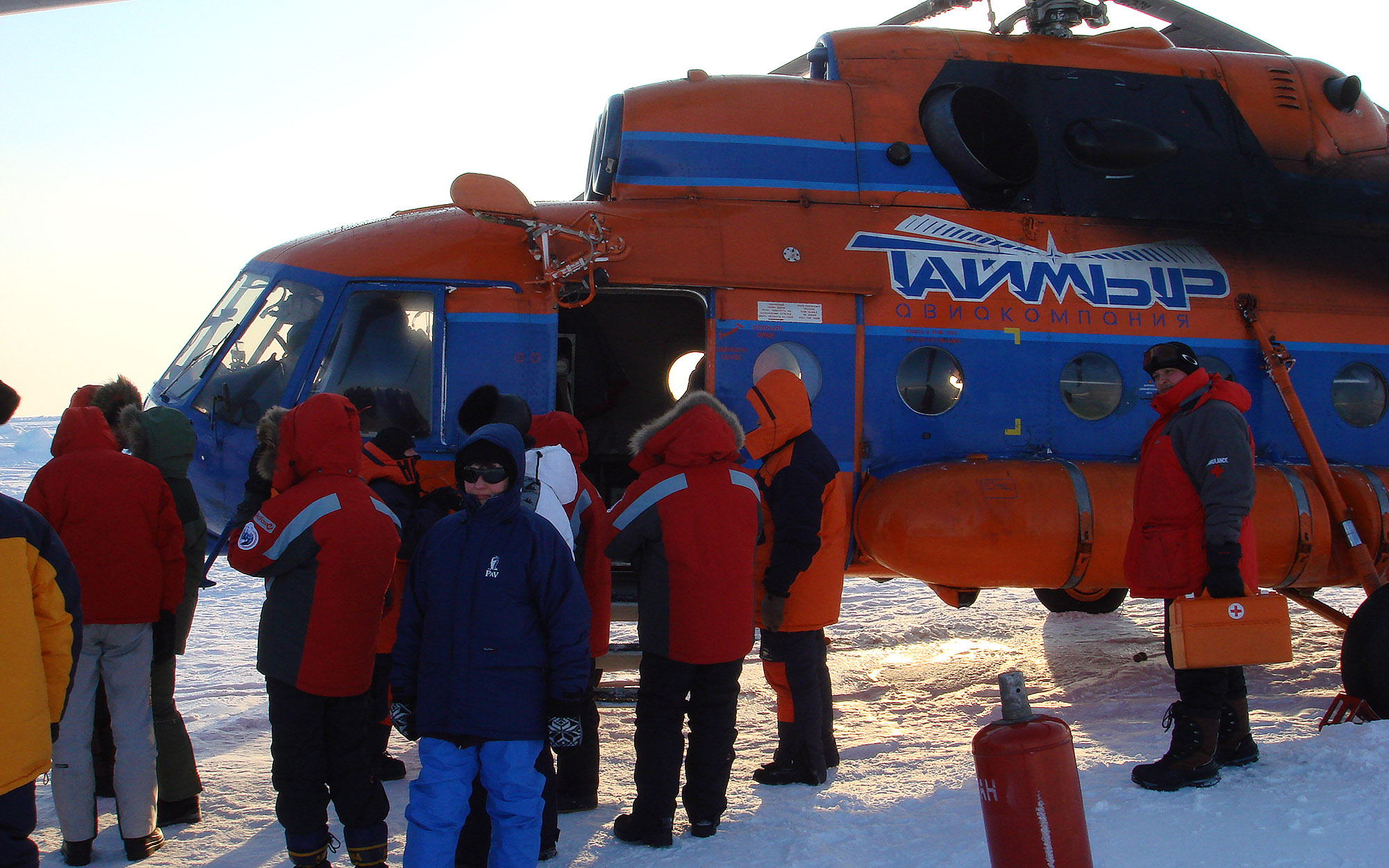 Nordpol per Hundeschlitten ex Murmansk (last degree)