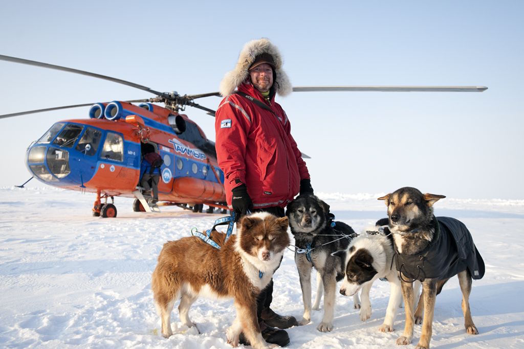 Nordpol per Hundeschlitten ex Murmansk (last degree)