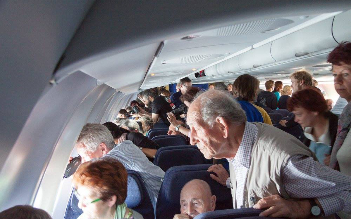 Nordpol-Überflug