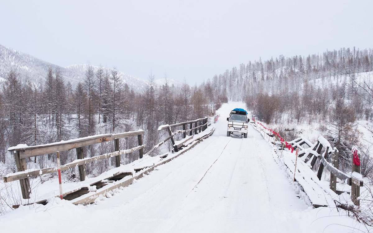 Oymyakon/Sibirien – zum Pol der Kälte
