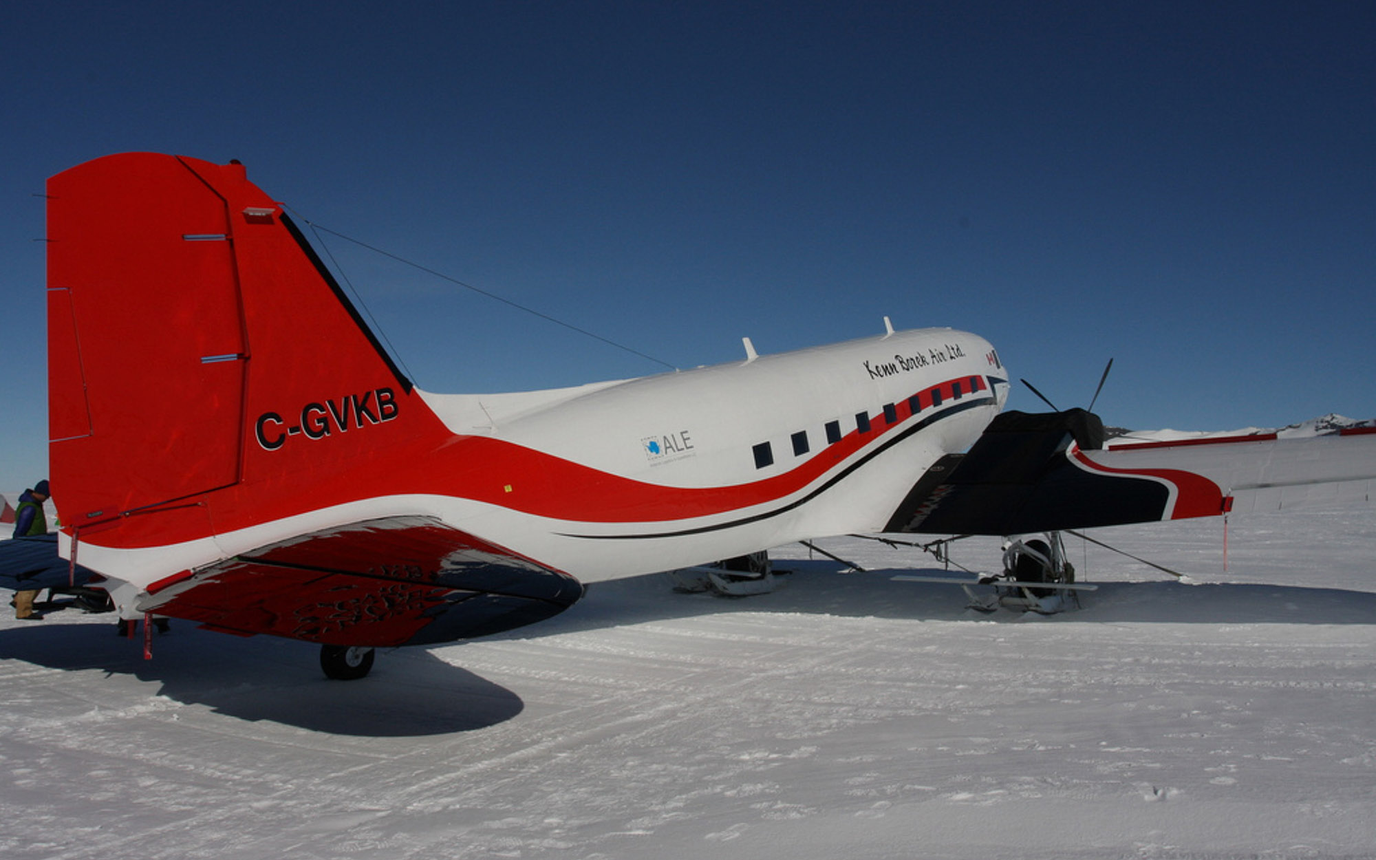 Südpol per Flugzeug ex Chile